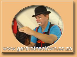 Gerard the Clown Face Painting